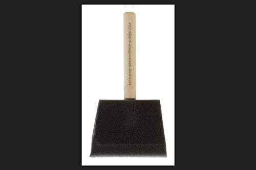 Jen 4 in. W Chiseled Foam Paint Brush