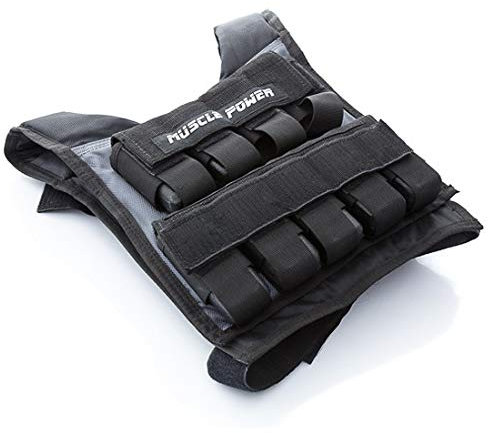 Gewichtsweste 20KG | Muscle Power®