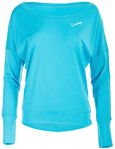 WINSHAPE Damen Ultra Leichtes Modal-longsleeve Mcs002 Longsleeve, Sky-blue, M EU