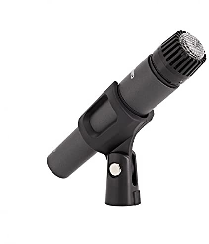 SubZero Cardioid Dynamic Instrument Microphone SZM-10 | Dynamic Cardioid Mic for Brass, Drums and Guitar Cabs, Rugged Metal Design with Suspension Mount, Wide 50Hz-16kHz Range