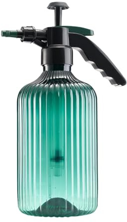 Cyrank Retro-Pflanzen-Sprühflasche, klare Blumen-Wasser-Sprühflasche, 2L Gießkanne für Zimmerpflanzen, Garten-Gießkannen