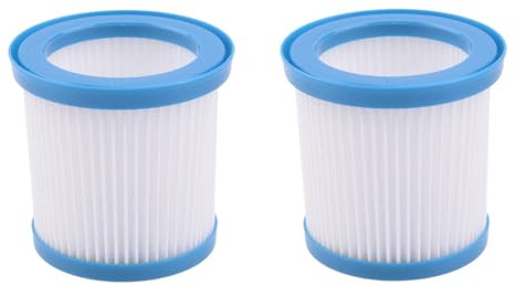 2x Trade-Shop HEPA Filter / Vacuum Cleaner Filter / Pleated Filter Compatible with Black & Decker SVJ520BFS SVJ520BFSP Replaces 90606058-01 VPFE20