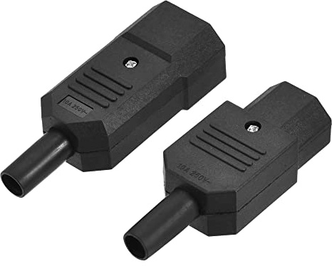 QUARKZMAN 3pz IEC320 C13 3pz C14 AC 250V 10A Alimentazione Adattatore | Connettore