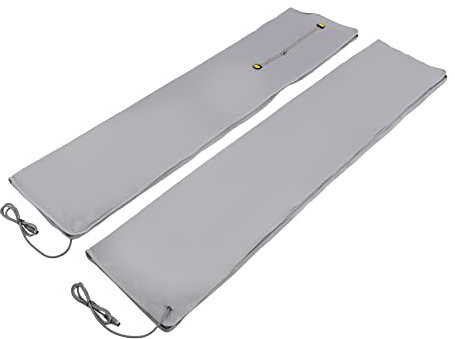 Cabina a infrarossi, 650 W, sauna a infrarossi, coperta per sauna, coperta a 2 zone, coperta a vapore professionale per la sauna con telecomando (argento)