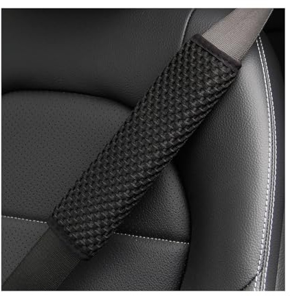 Adunsiaoto 2 Stück Auto Multifunktional Schulterpolster für Anschnallgurte, Atmungsaktiv Premium Sitzgurt Polster, Auto-Sicherheitsgurtbezüge für Erwachsene, Kinder