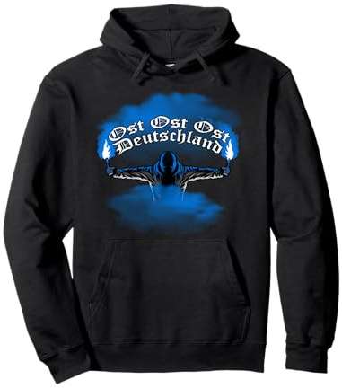 OSTDEUTSCHLAND - PYROTECHNIK - PYRO - BENGALO - BLAU Pullover Hoodie