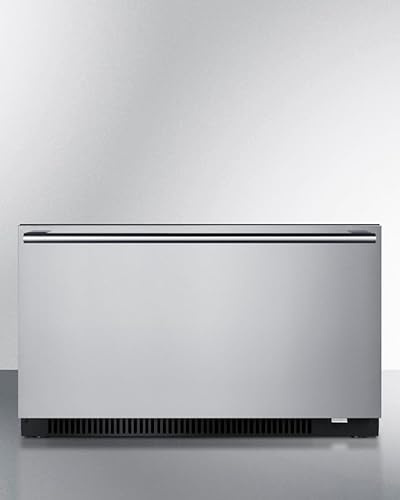 Summit Appliance SPHC30 30-Inch Wide Convertible Drawer Refrigerator/Warming Cabinet - Panel-Ready Drawer Front (Panel Ready Not Included); Commercially Approved; Weatherproof; CARB Compliant