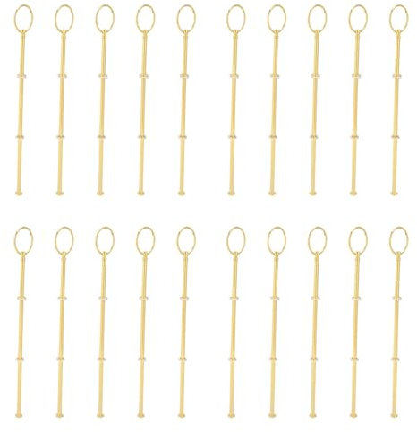 Alzata per torta nuziale a 3 ripiani in metallo dorato con manico centrale – elegante espositore per feste, eventi e celebrazioni – Kit completo di accessori incluso