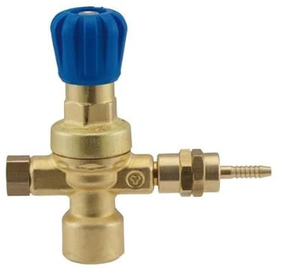 GASFRIGO® - RIDUTTORE DI PRESSIONE OSSIGENO Micro O2 - ricambio Turbo Set 30 - Attacco M12x1