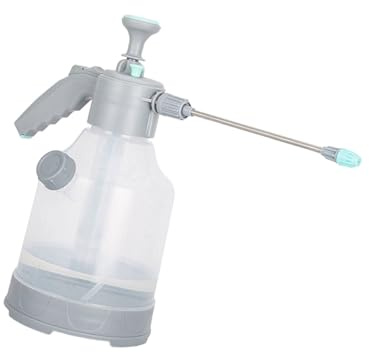 Bottiglia spruzzata a pressione ad alta capacità da 3 litri, costruzione resistente, tazza di misurazione integrata per una cura efficiente delle piante da giardino con apertura laterale annaffiatoio