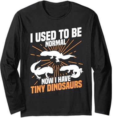 Gargoyle Gecko Reptile Lover | Funny Lizard Pet Owner Long Sleeve T-Shirt