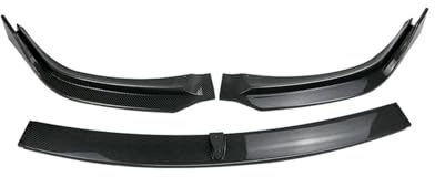 FrontstoßStange Frontlippe Für Tesla Für Model S Plaid 2021-2023 Front Stoßstange Splitter Lip Spoiler Diffusor Schutz Abdeckung Frontspoilerleiste(Kohlenstoff-Look)