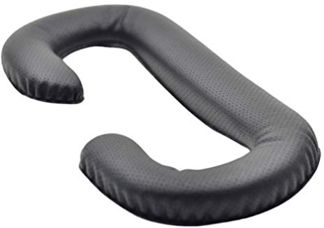 Hemobllo Gesicht Schaum Ersatz Professionelle Verdicken Vr Brille Matte Abdeckung Kissen Kompatibel für Vive (Schwarz)