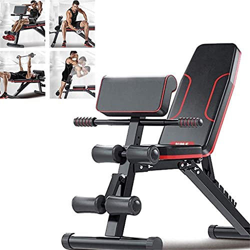 Hantelbank, Bauch-Sit-Up-Bank, verstellbares Sit-Up-Brett, Vogelstuhl, Priesterbank, Hantelbank, Heim-Multifunktions-Fitnessstuhl, Fitness-Training, Fitnessstudio, Ausrüstung