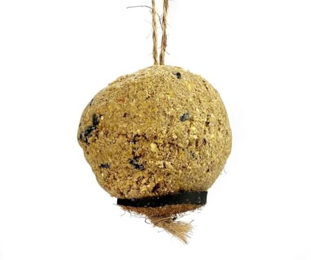 Chubby Sustainable Original Giant Premium Suet Ball Wild Bird Food, High Energy Fat Balls For Wild Birds, Hanging Nutritious, Protein-Rich Feed Suet Balls (Pack of 1)