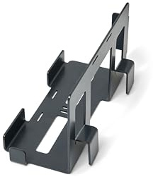 Pedestal Soporte para consola de juegos compatible con PS5, soporte para ahorrar espacio para su consola PlayStation 5, elegante decoración de sala de juegos (negro)