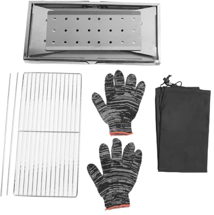 Barbecue Grill for Camping BBQ Grill Portable Charcoal Grill Multi Functional Stainless Steel Collapsible Charcoal BBQ Grill for Party