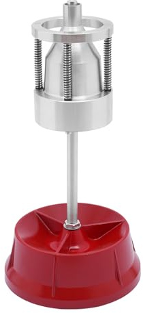 TanjcXliu Reifenwuchtmaschine Aluminium Reifenbalancer Auto Reifen Auswuchtgerät Nabenstand Ausgleich Aluminiumlegierung-Reifenspanner 1-4 Zoll Hub 60,96x29,21cm