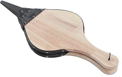 Fdit Soufflet de Souffleur de Feu, Haute sécurité, Large Application, Taille Parfaite, Soufflet de Cheminée pour Barbecue et Camping, 1 Pièce