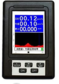 Contatore Geiger Rilevatore di radiazioni nucleari di conteggio Geiger EMF. Tester elettromotore elettromotore digitale Digital Dosimeter palmare