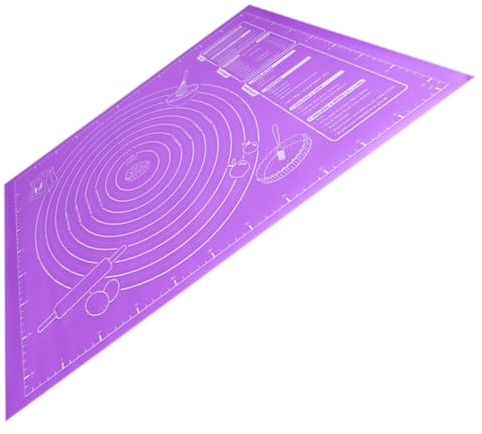 UKCOCO Tappetino Da Forno in Silicone Spesso 60x46 Cm Tappetino Da Pasticceria Antiaderente Riutilizzabile Per Cucina Domestica e Panetteria