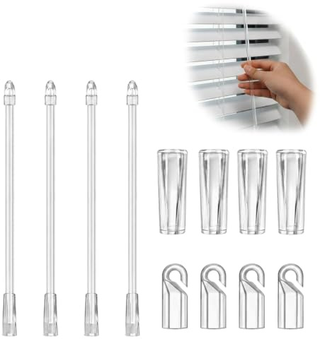 4PCS Vertical Blinds Repair Parts,Quick No-Tool Installation in Seconds