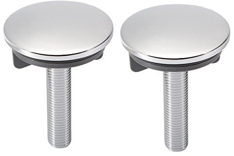 ZXX Tappo universale per lavello diametro 50 mm, ottone cromato (2