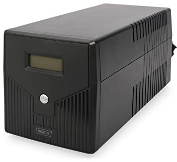 DIGITUS Professional DN-170074 - USV - Wechselstrom 230 V - 600 Watt - 1000 VA 7 Ah - RS-232, USB - Ausgangsanschl?sse: 4