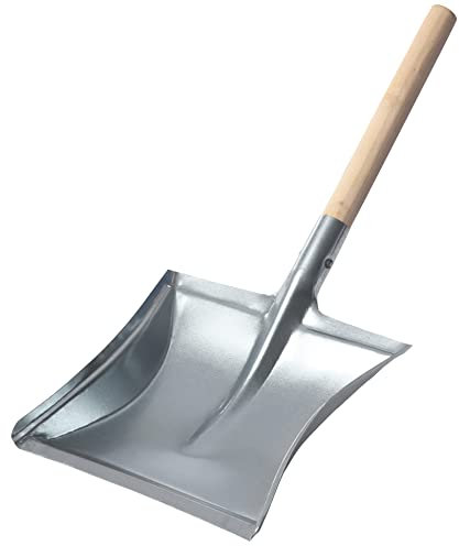 Garronda Paletta in Metallo con Manico in Legnof GD-0002 (Argento)