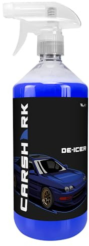 CARSHARK De-icer 1 Litre, Fast Acting, Suitable for Doors, Windows and Locks