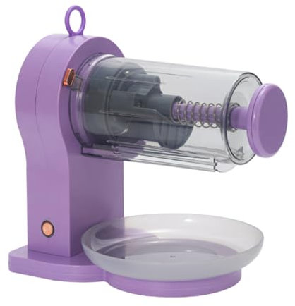 Hanzete Shaved Ice Maker Slushie Machine Snow Cone Machine Ice Crusher Electric Ice Shaver with Ice Tray for Smoothies Slushy Snow Cone and More