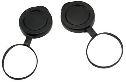 Klaisy 1 Set Silikon-Okular-Abdeckungen, staubdicht, 42–45 mm Innendurchmesser, 52–55 mm Objektivabdeckungen optional