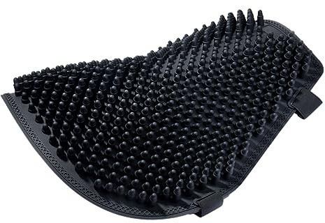 Ciieeo Cuscino per Sella Veicolo Antiscivolo in Silicone Comodo Coprisedile per Veicolo Massaggio Resistente e Confortevole