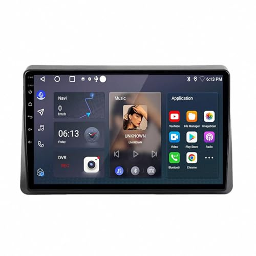 Touchscreen Car Radio for Renault Master 2019-2022 Car Audio Receivers, Hd Display, Portable Live Navigation, Music Video Player, Bluetooth Fm Radio, 4 Core 2G+32G