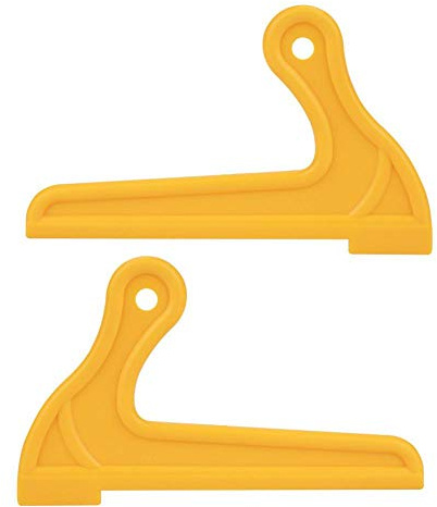 Push Sticks-Samfox Table Saw Push Stick 2pcs Portable V-Type Wood Saw Push Sticks for Carpentry Table Working