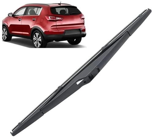 Escobilla limpiaparabrisas Rear para KIA Sportage SL 2010-2015, Duraderas Goma Limpieza atrás Parabrisas Repuesto Escobilla Accesorios
