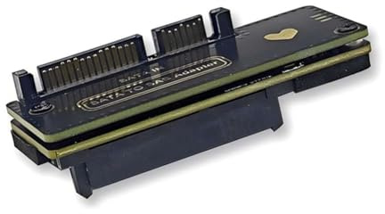 - Tarjeta adaptadora de disco duro SAS de 6 Gbps, 3.0 de 22 pines, SAS de 29 pines, tarjeta de expansión para disco duro SAS 2,5/3,5 SSD A