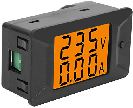 Medidor de voltaje, PZEM ‑ 026 AC 40‑400V 100A Voltaje digital dual Amperímetro Medidor de panel Amperímetro Voltímetro 110‑220V