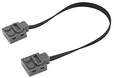 Power Functions Extension Wire Cord Connectors 9.84inch 25cm Compatible with legoeds MOC Motor 8886 8870 LED Light Link Line 8869 Switch for Bricks Building Blocks Toy