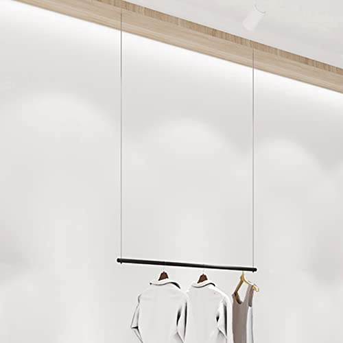 Kleiderständer Hängegarderobe höhenverstellbar Deckenmontage Ausstellungsregale Kleiderstange Wandmontage Garderobenständer Kleiderbügel kommerzielle Verkaufsständer für Bekleidungsgeschäft