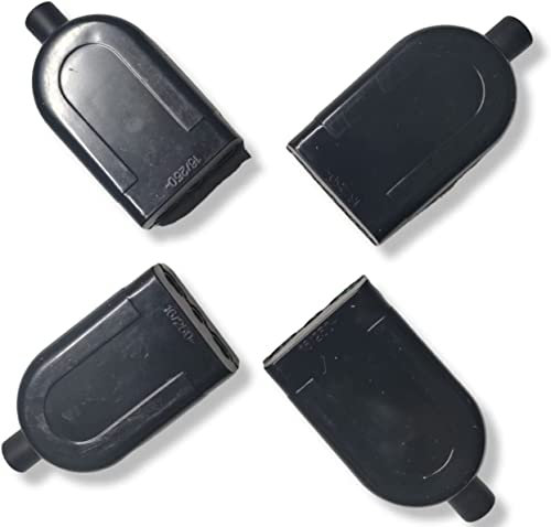 4 Pezzi Presa Elettrica, Presa Bipasso 2P+T 10/16A, Compatibile Con Spina Italiana 10A e 16A (presa bivalente 10/16a nera)