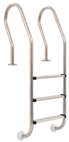Pool & Spa Poolleiter 3 Stufen Edelstahl 304 120cm Pool & Spa Zubehör