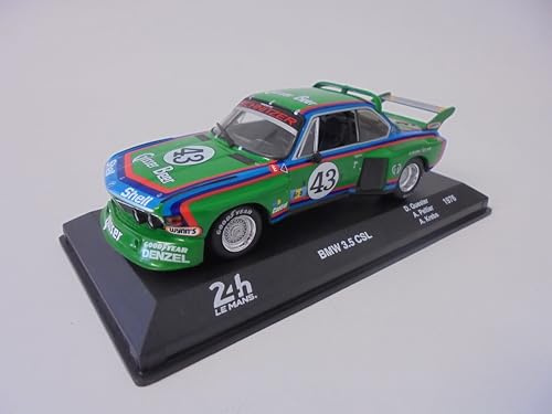OPO 10 Auto in Miniatura da Collezione 1/43 Compatibile con BMW 3.5 CSL Le Mans 1976-24LM15