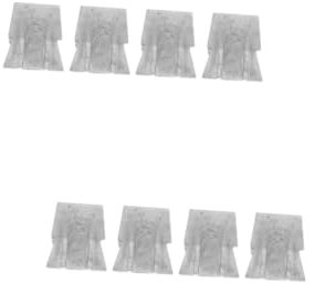 Housoutil 2 Set Cuneo D' Per La Casa Fissaggio Palo Spaccata Forniture Cuneo Con Manico A Martello Manico D' Mazza Gadget Supporti Attrezzo Silver Ferro Da Stiro 4 Pezzi * 2