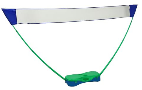 Generic Tragbares Tennisnetz, Badminton Net Storage Base für Innenräume Im Freien (Green)
