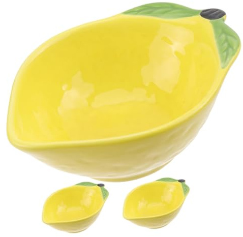iplusmile 3 pièces Assiettes à Sauce Céramique Petites Coupelles Polyvalentes pour Condiments Fruits et Snacks Accessoire Restaurant et Maison