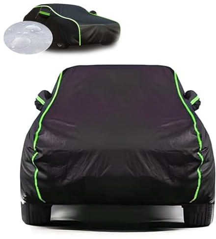 Autoabdeckung Winter für BMW Z3 Roadster Cabriolet, Autoplane Outdoor wasserdichte und Atmungsaktive Abdeckhaube mit Seitentüren, Ganzjahres Schutz vor Regen Schnee UV Staub