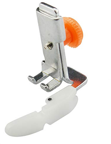 ZIGZAGSTORM 6792 Teflon verstellbarer Reißverschluss Paspelierung Nähfuß für alle Low Shank Singer, Brother, Babylock, Euro-Pro, Janome, Kenmore, White, Juki, Simplicity, Elna und mehr Nähmaschine
