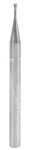 Fresa per filettatura a 3 denti, fresa per filettatura M2.0x0.4xD4x50 Elevata resistenza all'usura per forniture industriali per accessori industriali