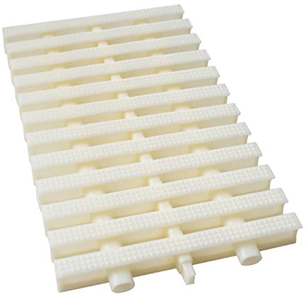 OemClima Modulo Rejilla Transversal Piscina desbordante Rejilla rebosadero canaleta desague terraza Jardin Ducha bañera Sauna SPA (200mm x 1m)